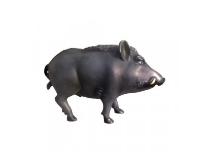 Abstrakte dekorative Wildschweinskulptur Wildschwein Jagd Garten Skulptur Figur