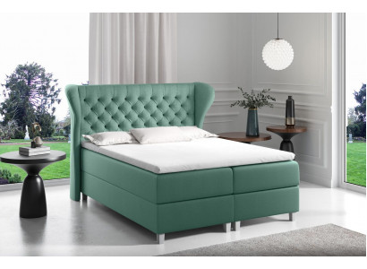 Bett Chesterfield boxspring möbel betten king size samt hotel neu schlafzimmer