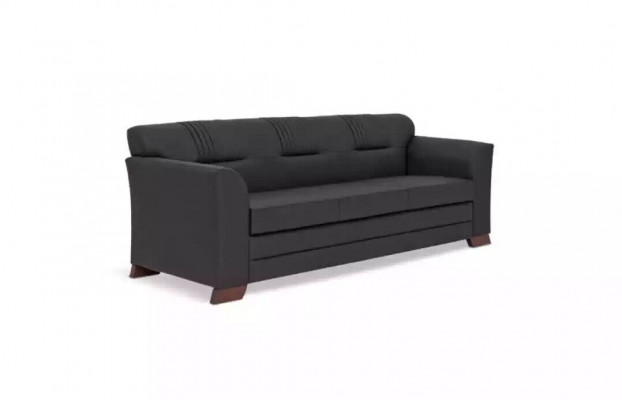 Textil Sofa Luxus Dreisitzer Polstercouch Arbeitszimmereinrichtung Büro