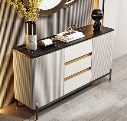 Kommode Weiß Sideboard Holz Schrank Möbel Einrichtung Anrichte Luxus Neu