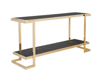  Wohnzimmer Konsolentisch Modern Luxus Edelstahl Tisch Konsole Gold