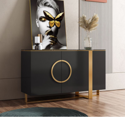 Kommode Holz Schränke Anrichte Möbel Kommode Sideboard Schrank Modern