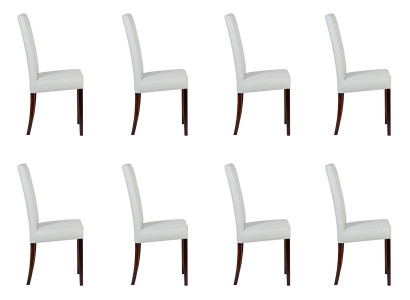 8x Stühle Stuhl Polster Design Lounge Club Sitz Lehn Garnitur Sessel Neu