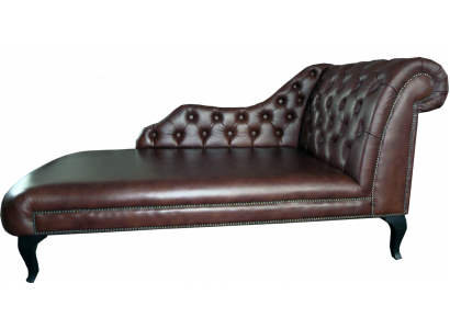 Chaise Lounge Liege Chesterfield Polster Liegen Leder Sofa Relax Chaiselounge