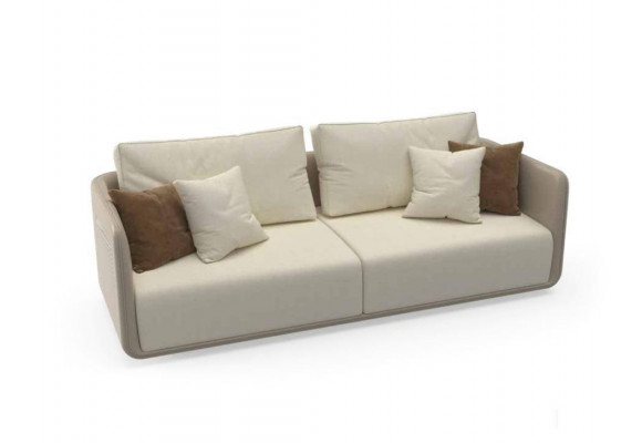 Sofa 3 Sitzer Möbel Stoff Dreisitzer Sofas Luxus Wohnzimmer 235cm Textil