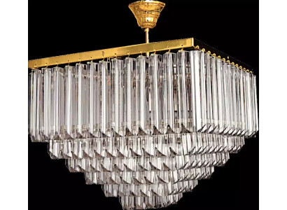 Deckenleuchter Luxus Gold Kronleuchter Deckenlampe Lüster Kristall Leuchte