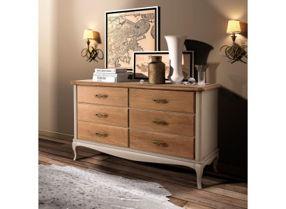 Kommoden Holz Schränke Möbel Anrichte Kommode Sideboard Schrank Klassische neu