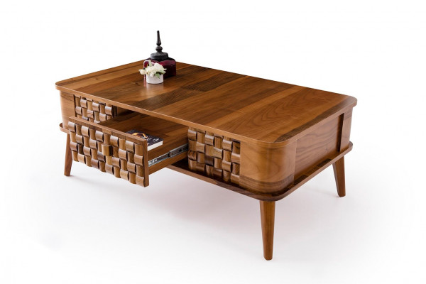 Design Couchtisch Tische Rechteckig Holz Wohnzimmer Tisch Moderne Möbel Luxus