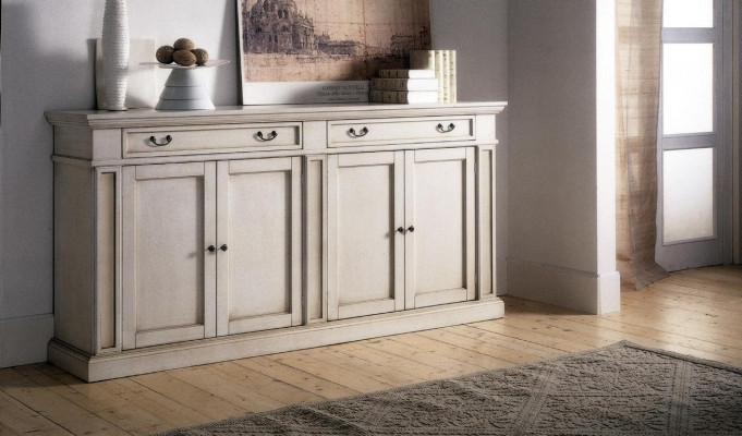 Möbel Anrichte Klassische Barock Stil Kommode Sideboard Kommoden Holz Schrank