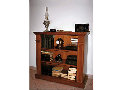 Bücherregal Vitrine Vitrinenschrank Klassische Schrank Bücherschrank Holz Neu