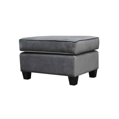 Sitzhocker Hocker Pouf Puff Sitzpouf Fußhocker Ottomane Samt 75x53m