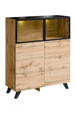 Wohnzimmer Modern Set Vitrine Kommode Wohnwände TV-Ständer Design Neu