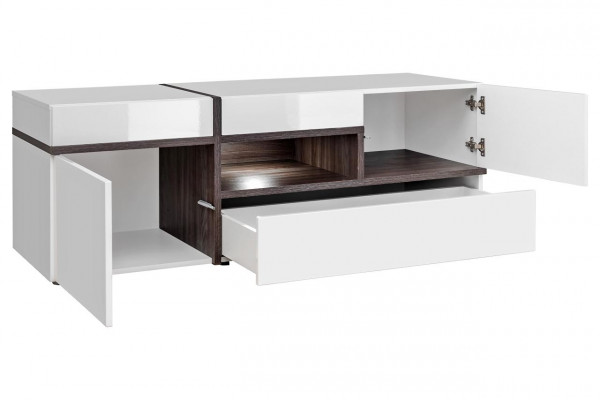 Wohnzimmer Wohnwand TV-Ständer Regal Luxus Design Set Modern Möbel Neu