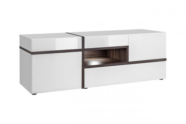 Wohnzimmer Wohnwand TV-Ständer Regal Luxus Design Set Modern Möbel Neu