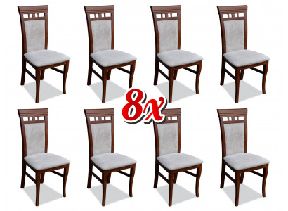 Esszimmer Komplette Sitzgruppe Design Stuhl Set Stühle 8x Garnitur Gruppen Neu