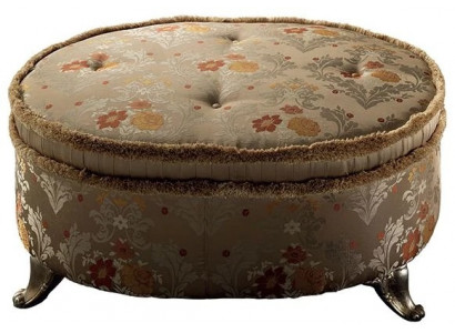 Oval Tisch Chesterfield Polster Hocker Fußhocker Ottomane Sofa Beistell Rund