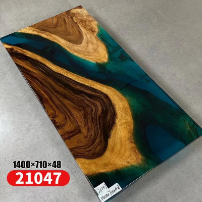 Tisch Esstisch Tische Harz Epoxy Massive Design Möbel 140x71 Echtes