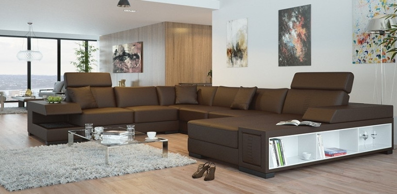 Wohnzimmermöbel Modernes U-förmiges Ecksofa Stilvolles Design für Ihr Zuhause