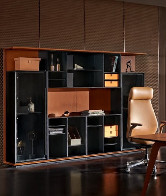 Büro Bücherschrank Aktenschrank Schrank Luxus Möbel Stil Antik Schränke