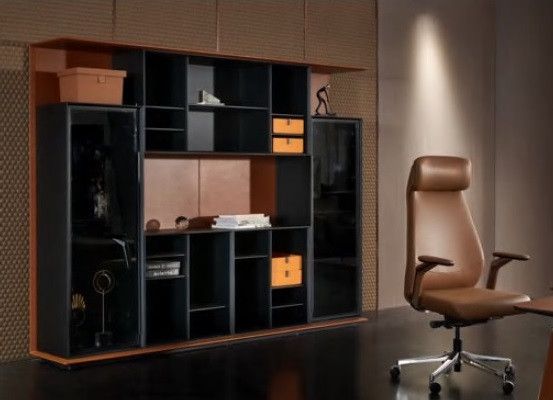 Büro Bücherschrank Aktenschrank Schrank Luxus Möbel Stil Antik Schränke