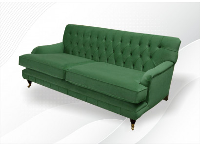 Chesterfield Designer Möbel Hochwertige Dreisitzer Couch Polster Stoff