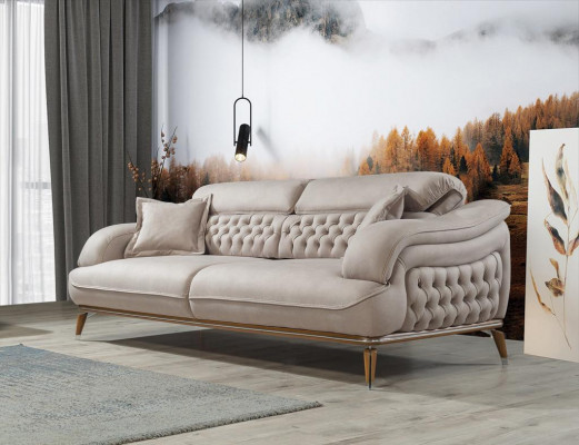 Wohnzimmer Sofa Dreisitzer Designer Einrichtung Luxus Sofas Modern Möbel