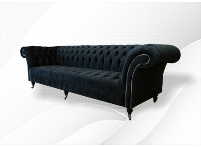 Chesterfield Sofa 4 Sitzer Big Polster Design Couchen Sofas Garnitur