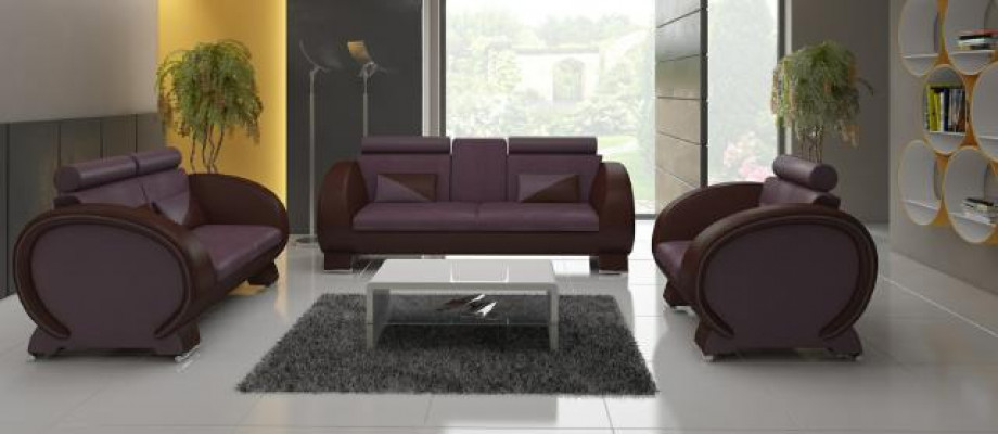 Sofagarnitur 3+2+1 Stoff Couch Desig Sofa Wohnlandschaft Polster Garnitur Textil