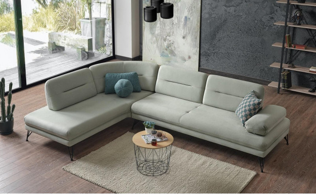 Ecksofa Wohnlandschaft Farbe Grau L-Form Sofa Neu Wohnzimmer Ecksofa Luxus Neu