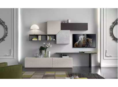 TV Schrank Italienische Möbel Wohnzimmer Luxus Sideboard Wohnwand Holz