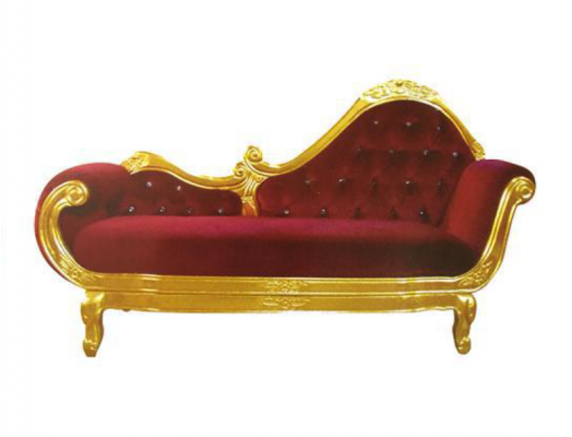  Chaiselongue Liege Relax Sofa Sessel Klassisch Barock Rokoko Jungendstil royal