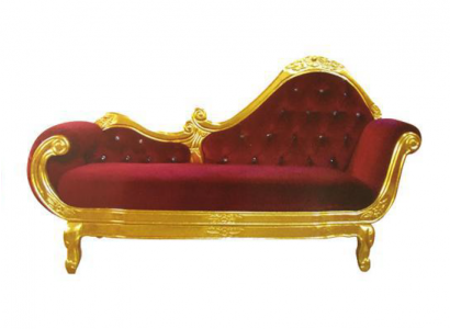  Chaiselongue Liege Relax Sofa Sessel Klassisch Barock Rokoko Jungendstil royal