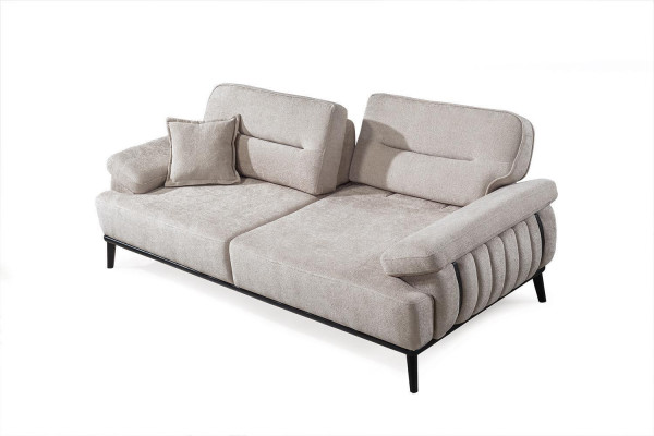 Luxus 4tlg. Sofagarnitur Modern Sofa 3 + 3 + Sessel + Couchtisch Wohnzimmer Set