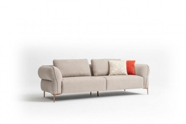 Sofa set Wohnzimmer Polstersofa 3 Sitzer U Form Sofagarnitur Modern