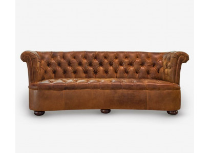 Chesterfield Leder Polster Design Sofa Luxus Couch Klassische Sofa 3 Sitzer Neu