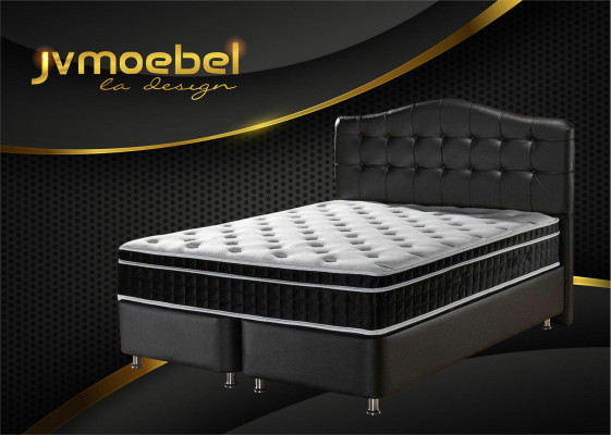 Bett Leder Schlafzimmer Möbel Luxury Moderne Betten Chesterfield Boxspring Neu