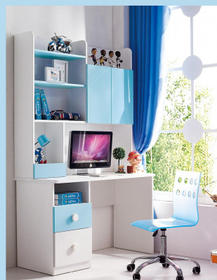 Kinder Komplett Set Jugend Zimmer Bett Kommode Schrank Tisch Büro 4 tlg. Möbel