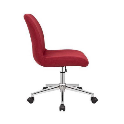 Büro Sessel Rot Luxus Stuhl Bürostuhl Chef Neu Textil Designer Sessel Möbel