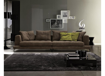 Sofa 4 Sitz Sofas Luxus Polster Ledersofa Luxus Couch Leder Viersitzer