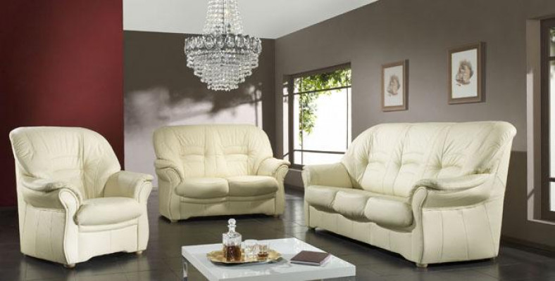 Sofagarnitur 3+2 Sitz Modernes Sofa Couch Design Polster Garnitur Set