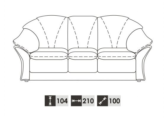 Sofagarnitur 3+2 Sitz Modernes Sofa Couch Design Polster Garnitur Set