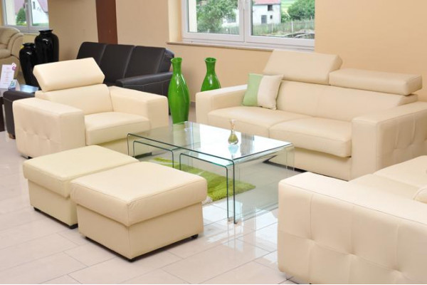 Sofa 2 Sitzer Design Sofas Polster Couchen Leder Relax Moderne Zweisitzer