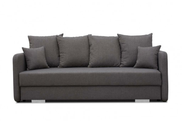 Schlafsofa Stoff 3 Sitz Sofa Couch Textil Polster Neu Garnitur Bettfunktion