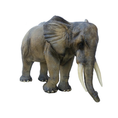 Dekoration Elefant Lebensgroße Figur Statuen Skulptur Elefanten Figuren 200cm