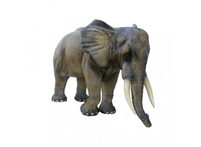 Dekoration Elefant Lebensgroße Figur Statuen Skulptur Elefanten Figuren 200cm