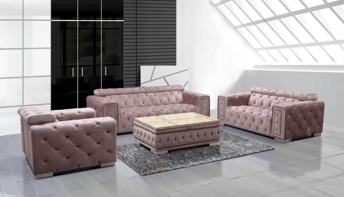 Couch Set Garnitur Polster Design Chesterfield Sofagarnitur 3+2+1 9914 Textil