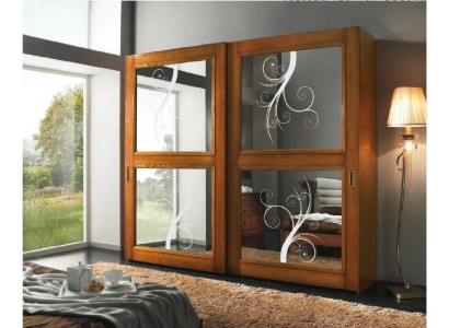 Kleiderschrank Schrank Schiebetüren Schränke Modern Möbel Schlafzimmer Italien