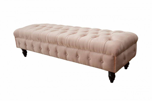 Fußhocker Hocker Polsterhocker Sitzhocker Ottomane Chesterfield