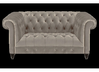 Chesterfield  Sofa Zweisitzer Einrichtung Chesterfield Polstermöbel Wohnzimmer