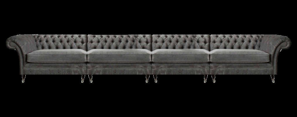 Chesterfield Designer Sofa Wohnzimmer Couchen Luxus Polster 4-Sitzer